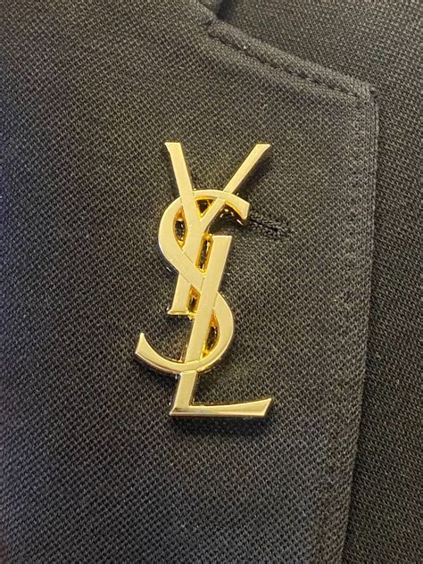 ysl brooches and pins